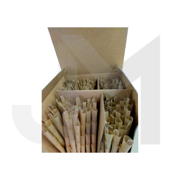 900 x Mountain High Small 1 1/4 Pre-Rolled BULK Cones Natural