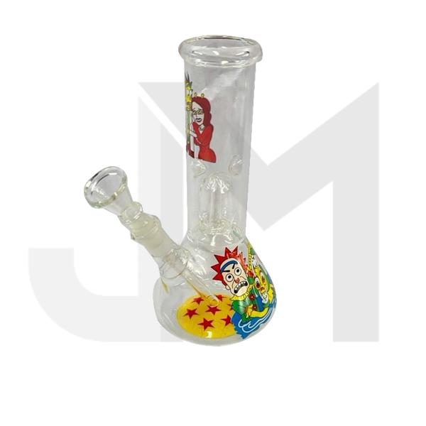 20cm R&M Printed Percolator Glass Bong AC-192 (SM-2368)
