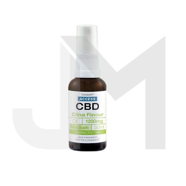 Access CBD 1200mg CBD Broad Spectrum Oil 30ml