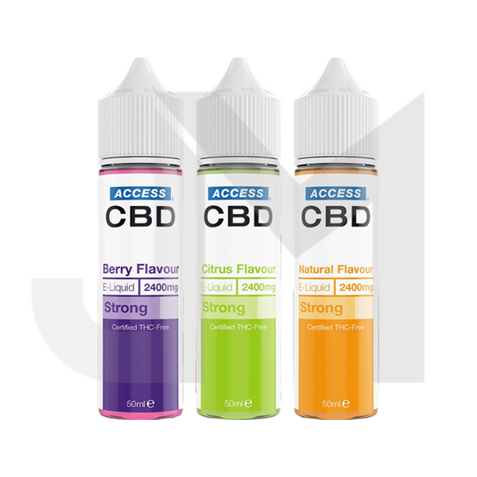 Access CBD 2400mg CBD E-liquid 50ml (60PG/40VG)