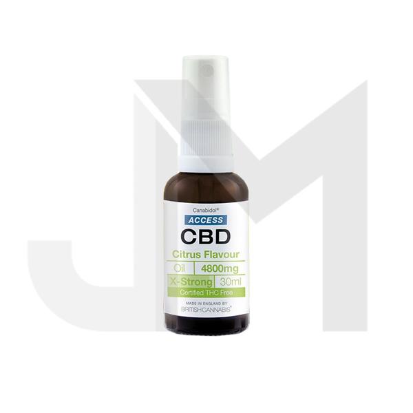 Access CBD 4800mg CBD Broad Spectrum Oil Mixed 30ml