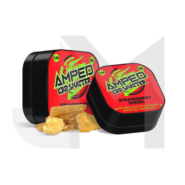 Amped CBD 99% CBD Shatter 1g