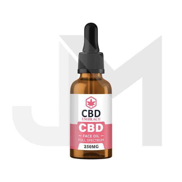 CBD Embrace 250mg Full Spectrum CBD Face Oil - 30ml