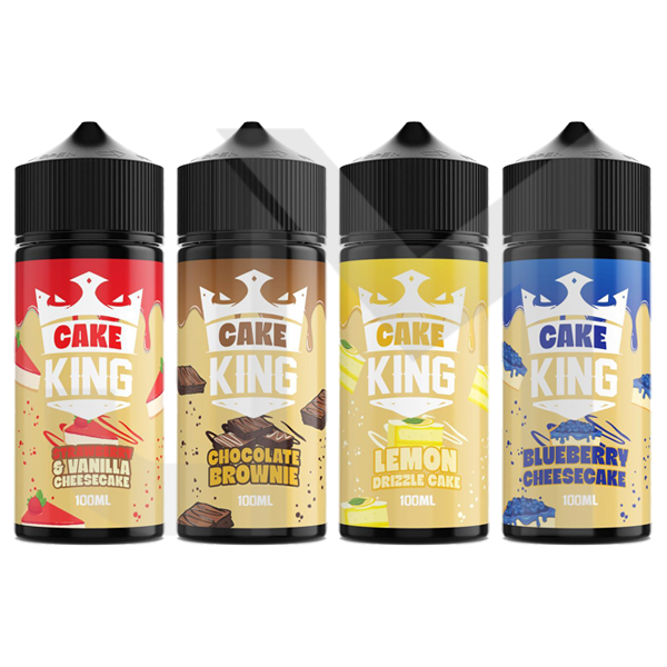 Cake King 100ml Shortfill 0mg (70VG/30PG) - Stoptober Special Offer!