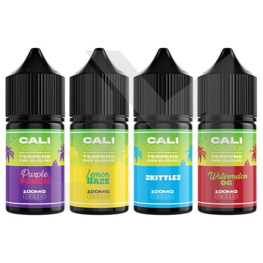 CALI VAPE 100mg Broad Spectrum CBD E-liquid 10ml (60PG/40VG)