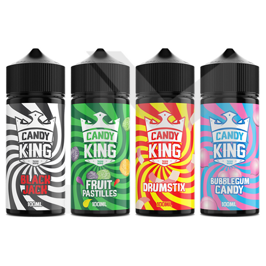 Candy King 100ml Shortfill 0mg (70VG/30PG) - Stoptober Special Offer!