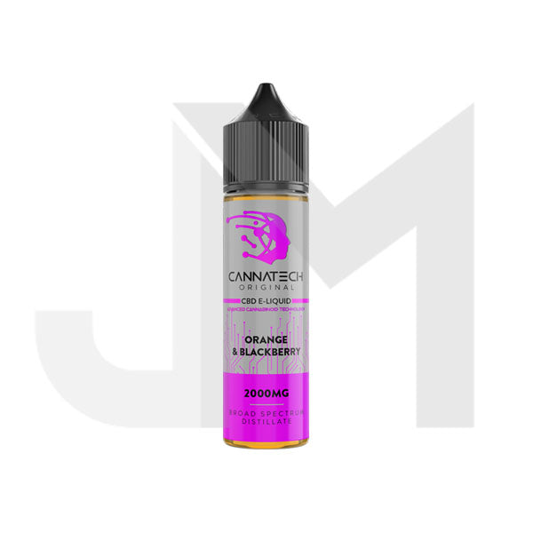 Cannatech 2000mg Broad Spectrum CBD E-liquid 50ml