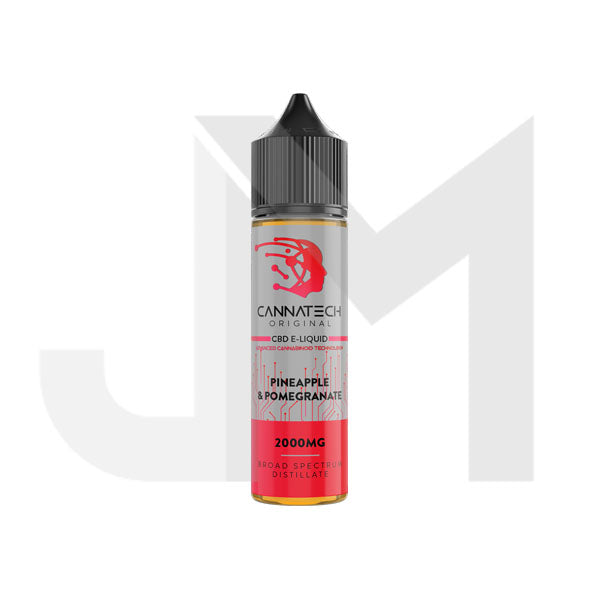 Cannatech 2000mg Broad Spectrum CBD E-liquid 50ml
