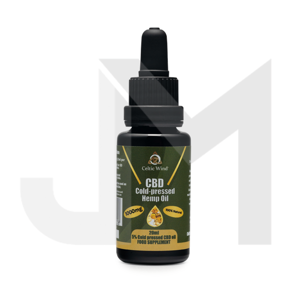 Celtic Wind Crops 1000mg CBD Multi-Complex Hemp Oil - 20ml