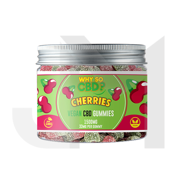 Why So CBD? 1000mg Broad Spectrum CBD Small Vegan Gummies - 11 Flavours