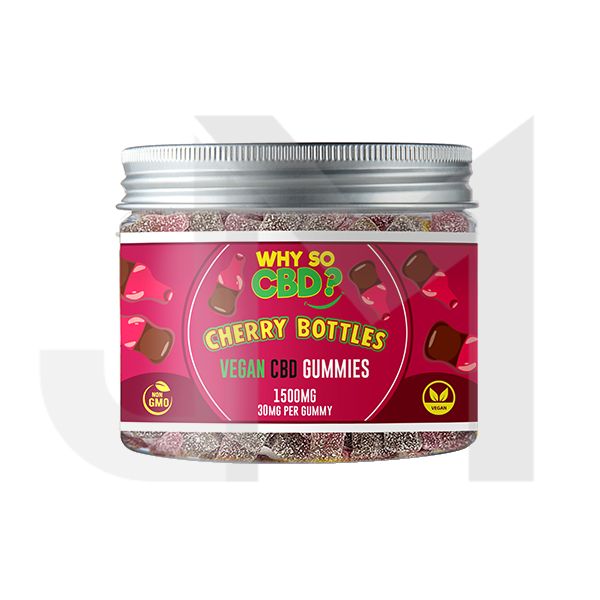 Why So CBD? 1500mg Broad Spectrum CBD Small Vegan Gummies - 11 Flavours
