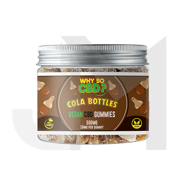 Why So CBD? 500mg Broad Spectrum CBD Small Vegan Gummies - 11 Flavours