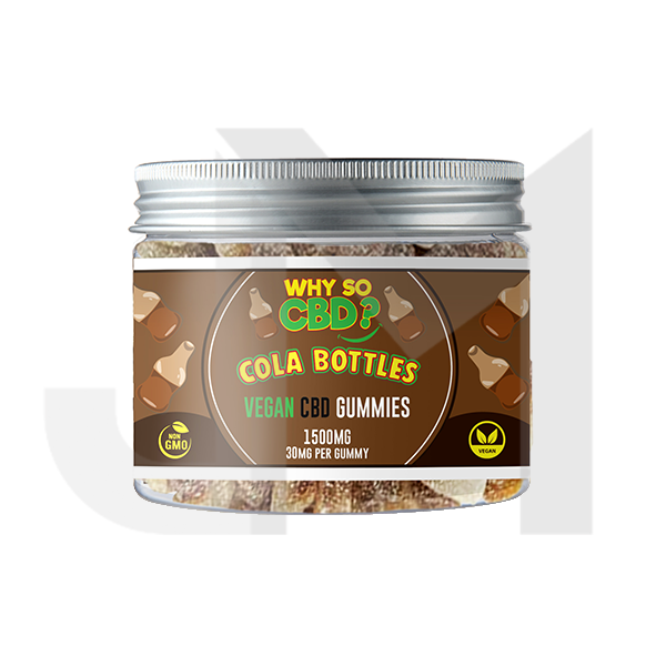 Why So CBD? 1500mg Broad Spectrum CBD Small Vegan Gummies - 11 Flavours