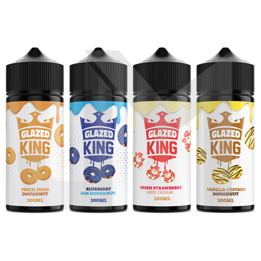 Glazed King 100ml Shortfill 0mg (70VG/30PG) - Stoptober Special Offer!