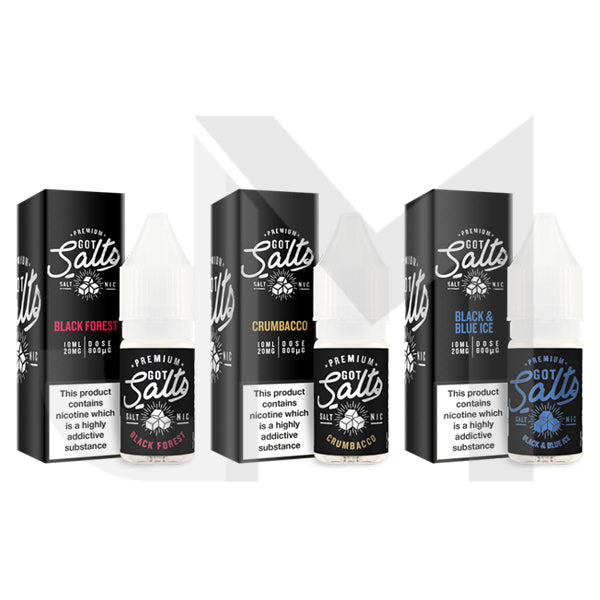 10mg Got Salts 10ml Nic Salts (50VG/50PG)