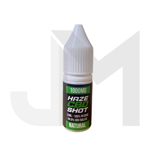 Haze 1000mg CBD Shot 10ml (100PG)