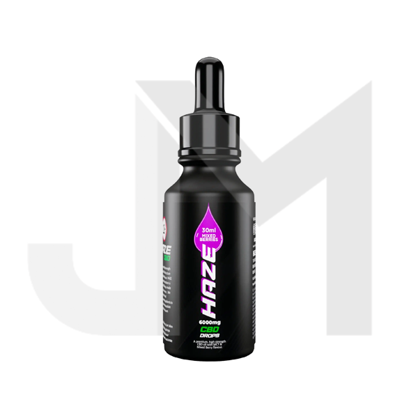 Haze 6000mg CBD Drops - 30ml