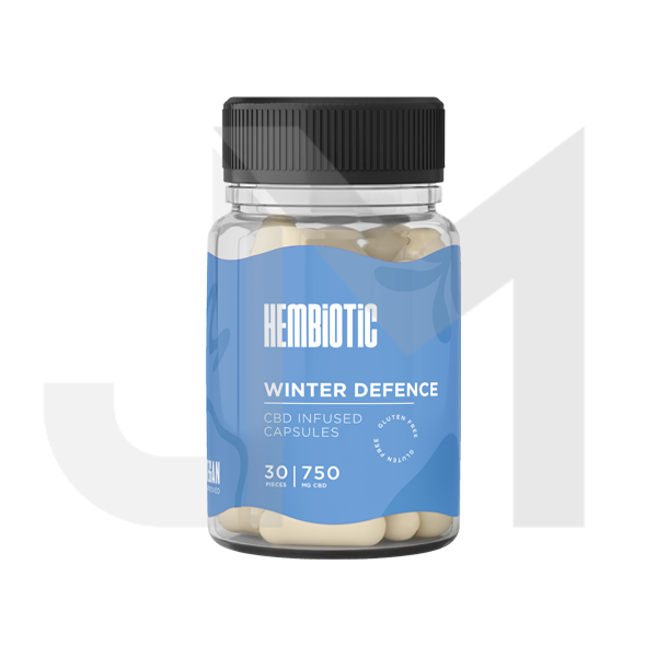 Hembiotic 750mg Functional CBD Capsules - 30 Caps (Buy 1 Get 1 Free)