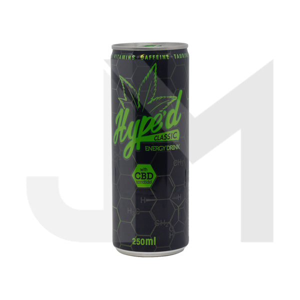 Hype'd CBD Classic Cannabis Flavoured Energy Drink 250ml