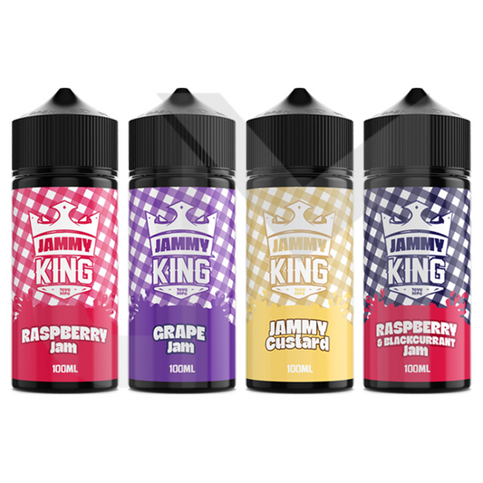 Jammy King 100ml Shortfill 0mg (70VG/30PG) - Stoptober Special Offfer!