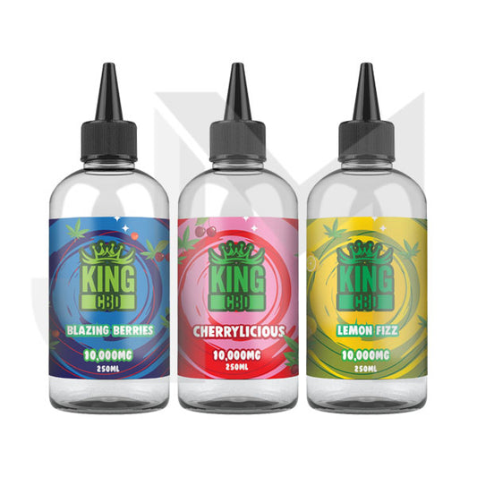 King CBD 10,000mg CBD E-liquid 250ml (BUY 1 GET 1 FREE)