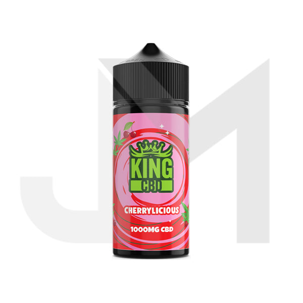 King CBD 1000mg CBD E-liquid 120ml (80VG/20PG) (BUY 1 GET 1 FREE)