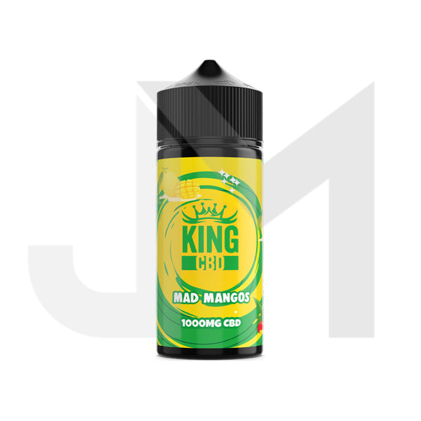 King CBD 1000mg CBD E-liquid 120ml (80VG/20PG) (BUY 1 GET 1 FREE)