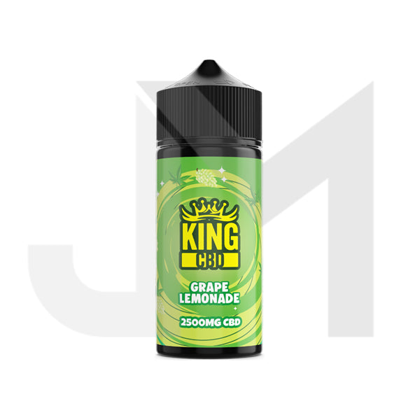 King CBD 2500mg CBD E-liquid 120ml (BUY 1 GET 1 FREE)