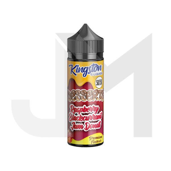 Kingston Desserts 120ml Shortfill 0mg (50VG/50PG)