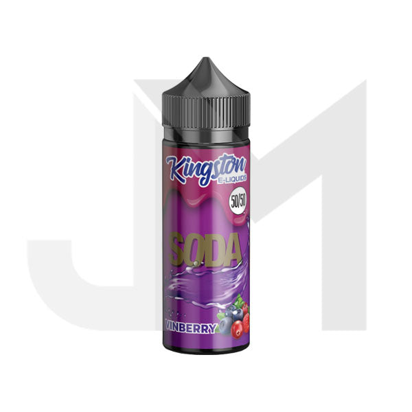 Kingston Soda 120ml Shortfill 0mg (50VG/50PG)