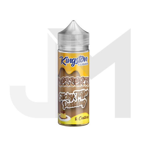 Kingston Desserts 120ml Shortfill 0mg (70VG/30PG)