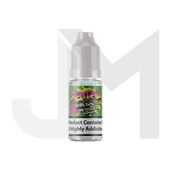 20mg Mental Bar Salts By Signature Vapours 10ml Nic Salt (50VG/50PG) (BUY 1 GET 1 FREE)