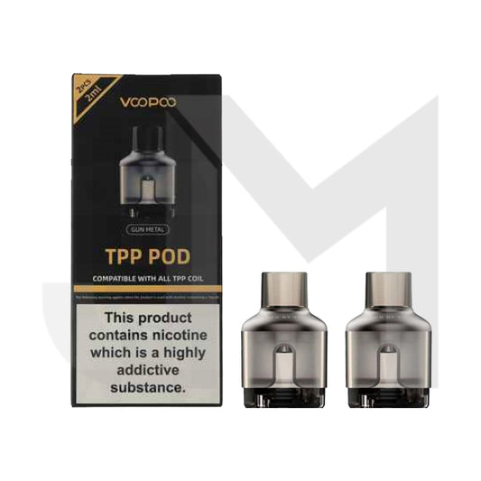 Voopoo TPP Replacement Pods 2ml (No Coil Included)