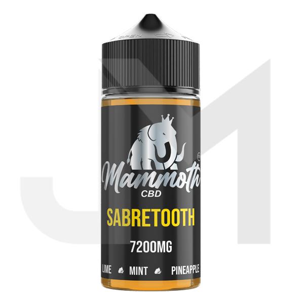 Mammoth CBD 7200mg CBD E-liquid 120ml (30VG/70PG)