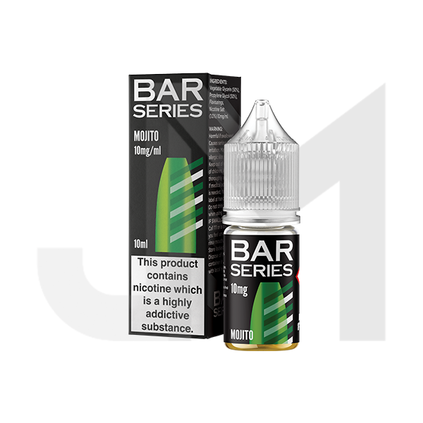 10mg Bar Series 10ml Nic Salts (50VG/50PG)