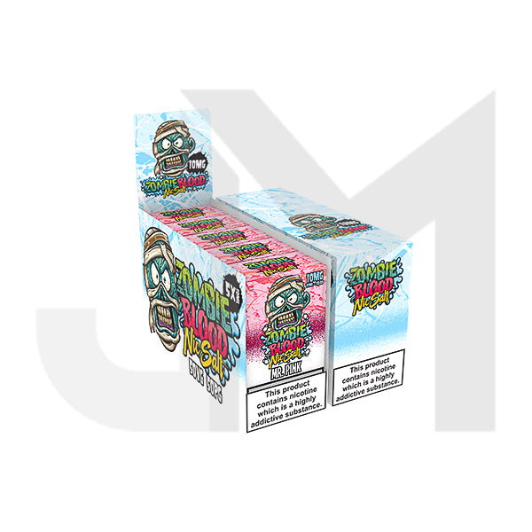 10mg Zombie Blood 10ml Nic Salts - Pack Of 5 (50VG/50PG)