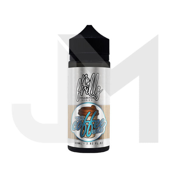 No Frills Collection Coffee Shop 80ml Shortfill 0mg (80VG/20PG)