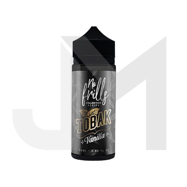 No Frills Collection Tobak 80ml Shortfill 0mg (80VG/20PG)