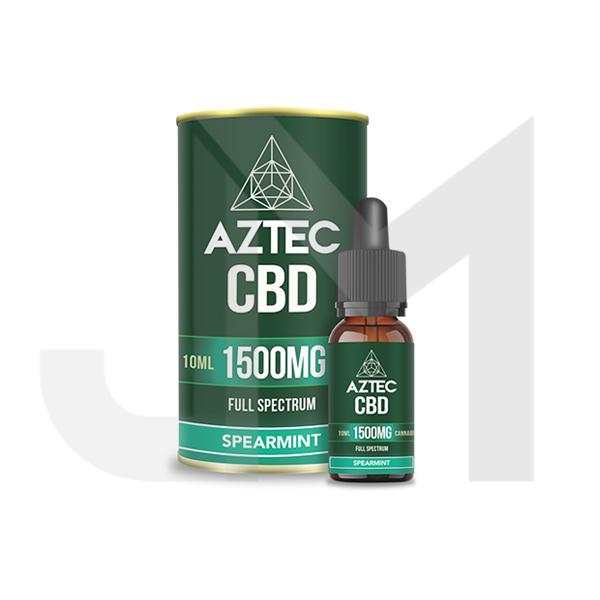 Aztec CBD Full Spectrum Hemp Oil 1500mg CBD 10ml