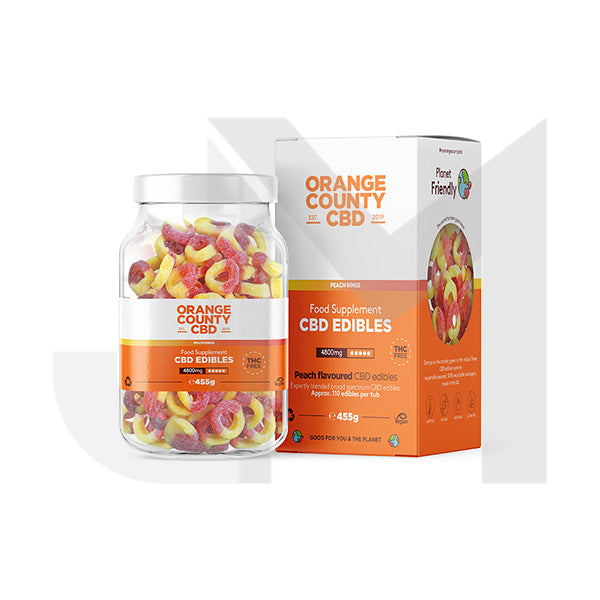 Orange County CBD 4800mg Gummies - Large Pack