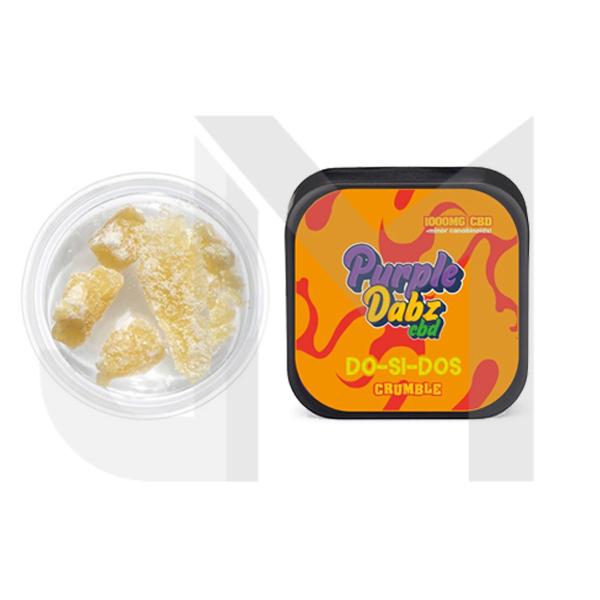 Purple Dabz by Purple Dank 1000mg CBD Crumble - DO-SI-DOS (BUY 1 GET 1 FREE)