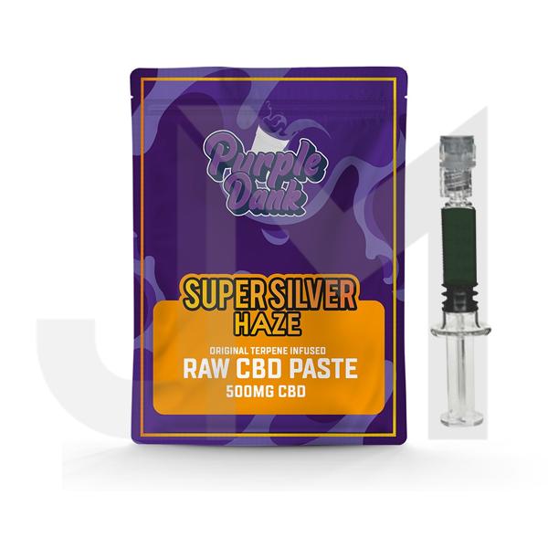 Purple Dank 1000mg CBD Raw Paste with Natural Terpenes - Super Silver Haze (BUY 1 GET 1 FREE)