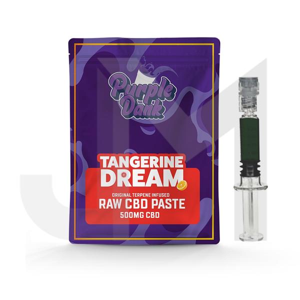 Purple Dank 1000mg CBD Raw Paste with Natural Terpenes - Tangerine Dream (BUY 1 GET 1 FREE)