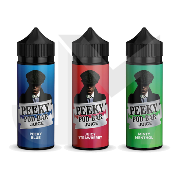 Peeky Blenders Pod Bar Juice 100ml Shortfill 0mg (50VG/50PG)