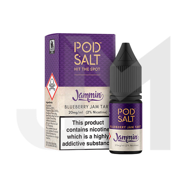 11mg Pod Salt Fusions 10ml Nic Salt (50VG/50PG)