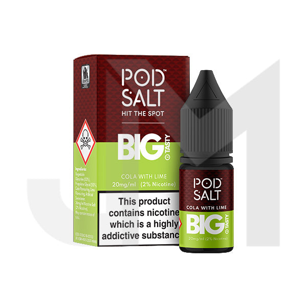 11mg Pod Salt Fusions 10ml Nic Salt (50VG/50PG)
