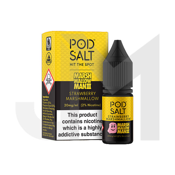 11mg Pod Salt Fusions 10ml Nic Salt (50VG/50PG)