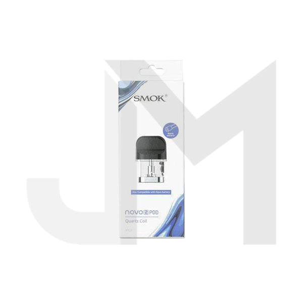 Smok Novo 2 Replacement Pods - MTL/Mesh/Quartz