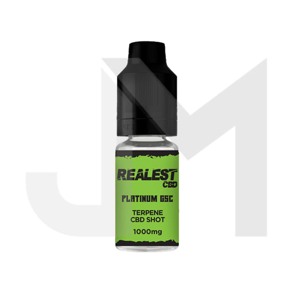 Realest CBD 1000mg Terpene Infused CBD Booster Shot 10ml (BUY 1 GET 1 FREE)