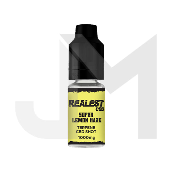 Realest CBD 1000mg Terpene Infused CBD Booster Shot 10ml (BUY 1 GET 1 FREE)